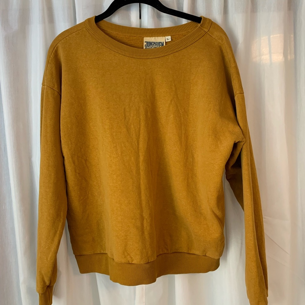 Jungmaven laguna cropped sweatshirt